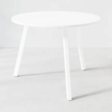 Konferensbord Viggo - Runt, Höjd 90 cm, Diameter Ø120 cm, Bordsskiva Vit, Underrede Vit