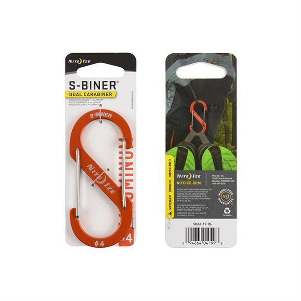 Nite Ize S-Biner Dual Carabiner #4.