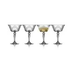Lyngby Krystal Melodia Champagneskål 26 cl 4 stk