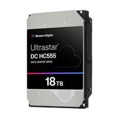 WD Ultrastar DC HC555 - Festplatte - Datencenter - 18 TB - intern - 3.5" (8.9 cm)