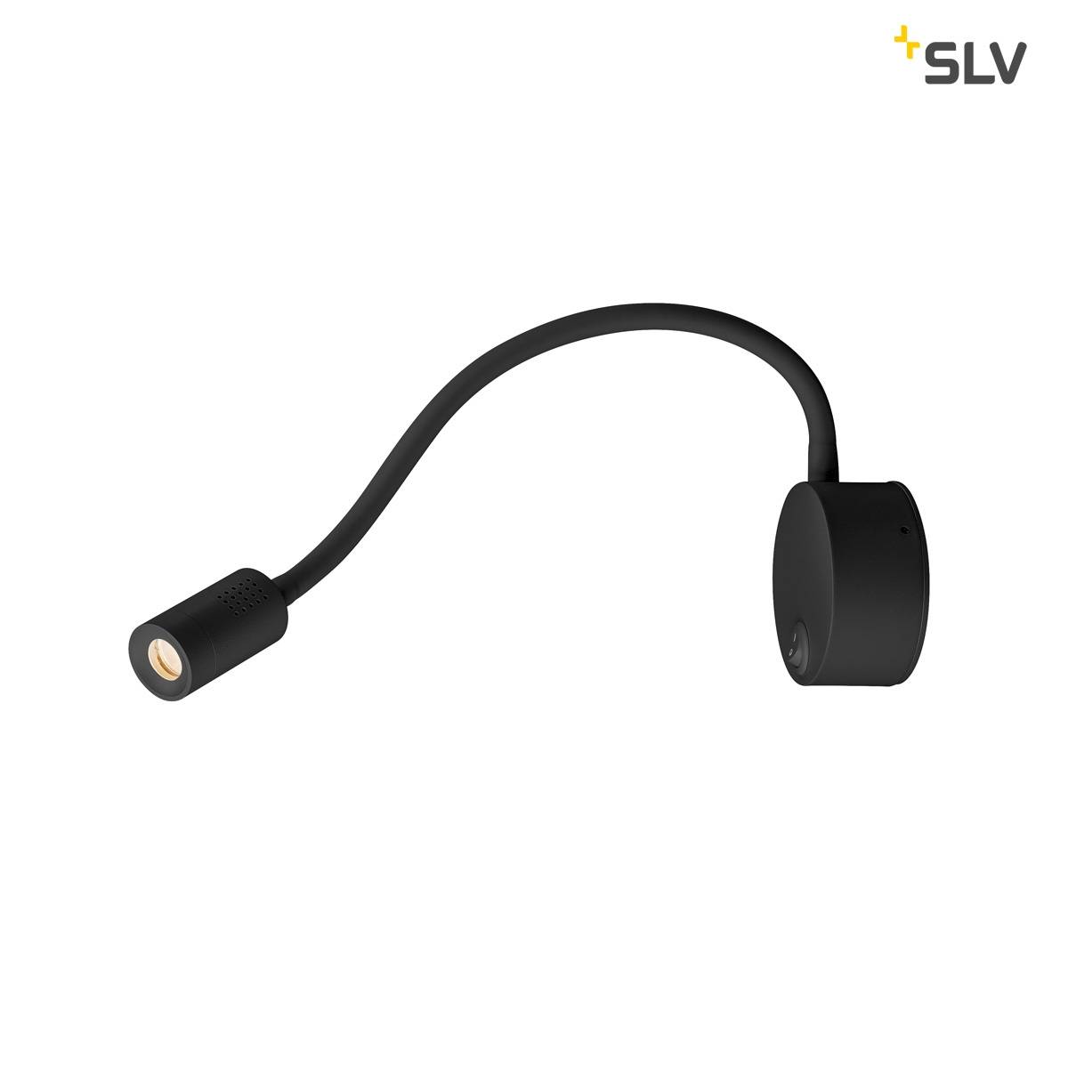 SLV Dio Flex Plate LED Displayarmatur Svart 2700K