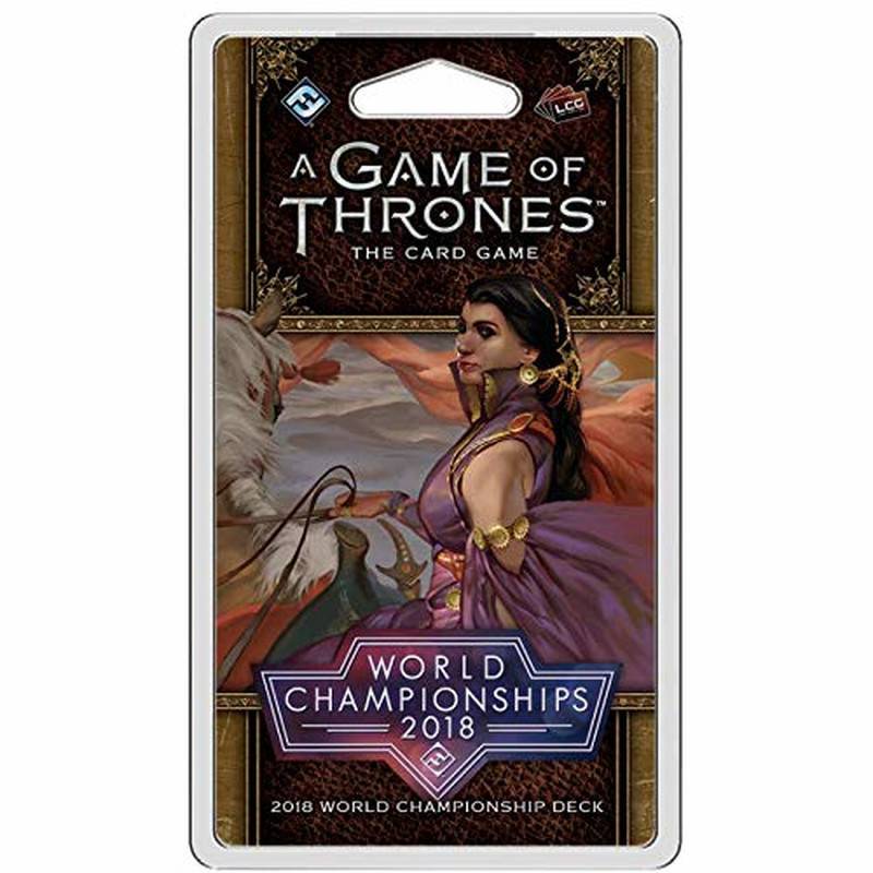 A Game of Thrones LCG: 2018 World Championship Deck - English