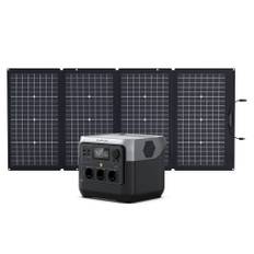 EcoFlow RIVER 2 Pro + 220W Portabel Solpanel