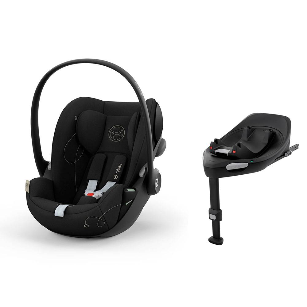 Cybex Cloud G Magic Black bilbarnstolspaket - Svart.
