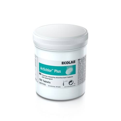 Desinfektionsmedel klor - 1,7gr Actichlor plus - 150 st