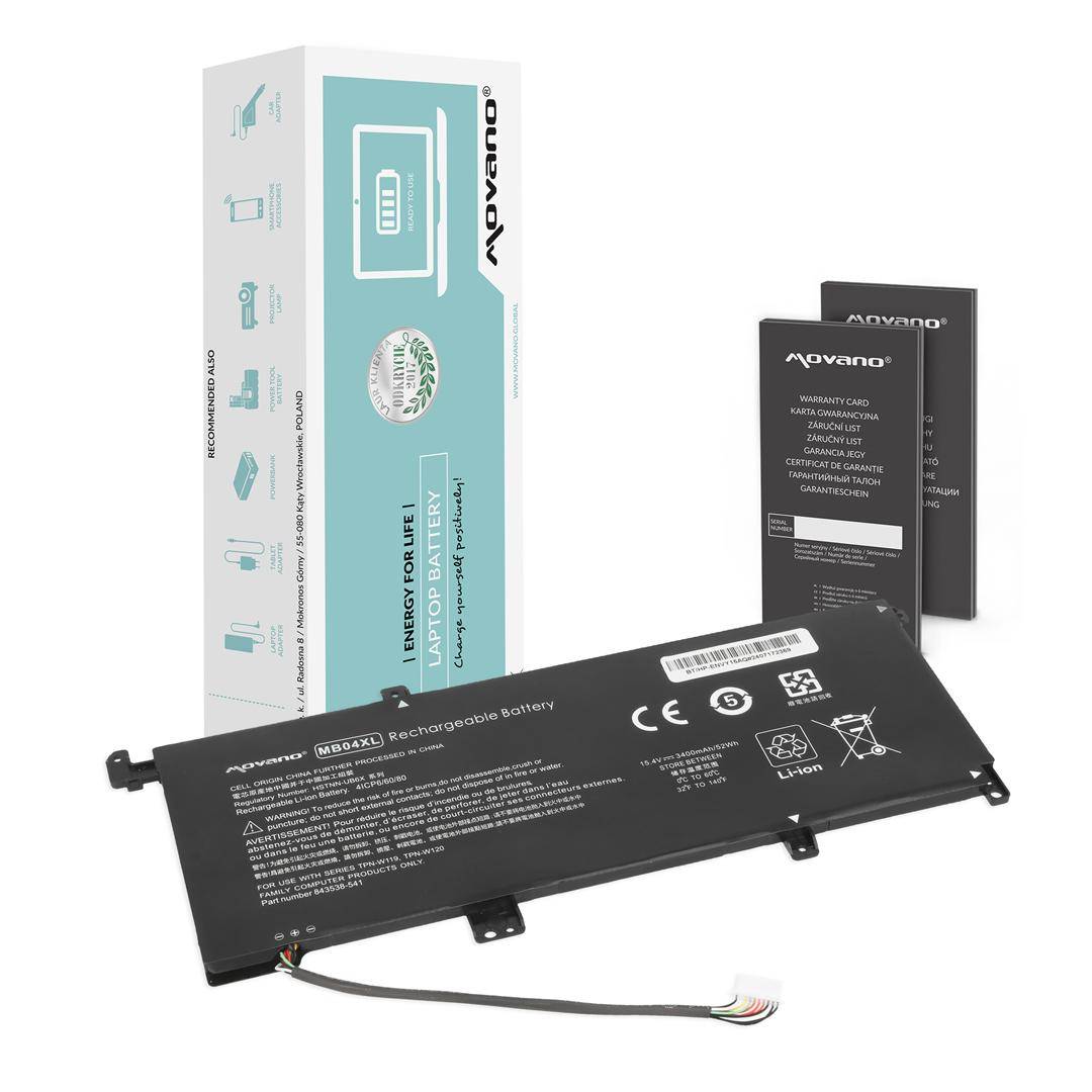 MB04XL Battery for HP Envy 15-AQ 15T-AQ X360 15-AR