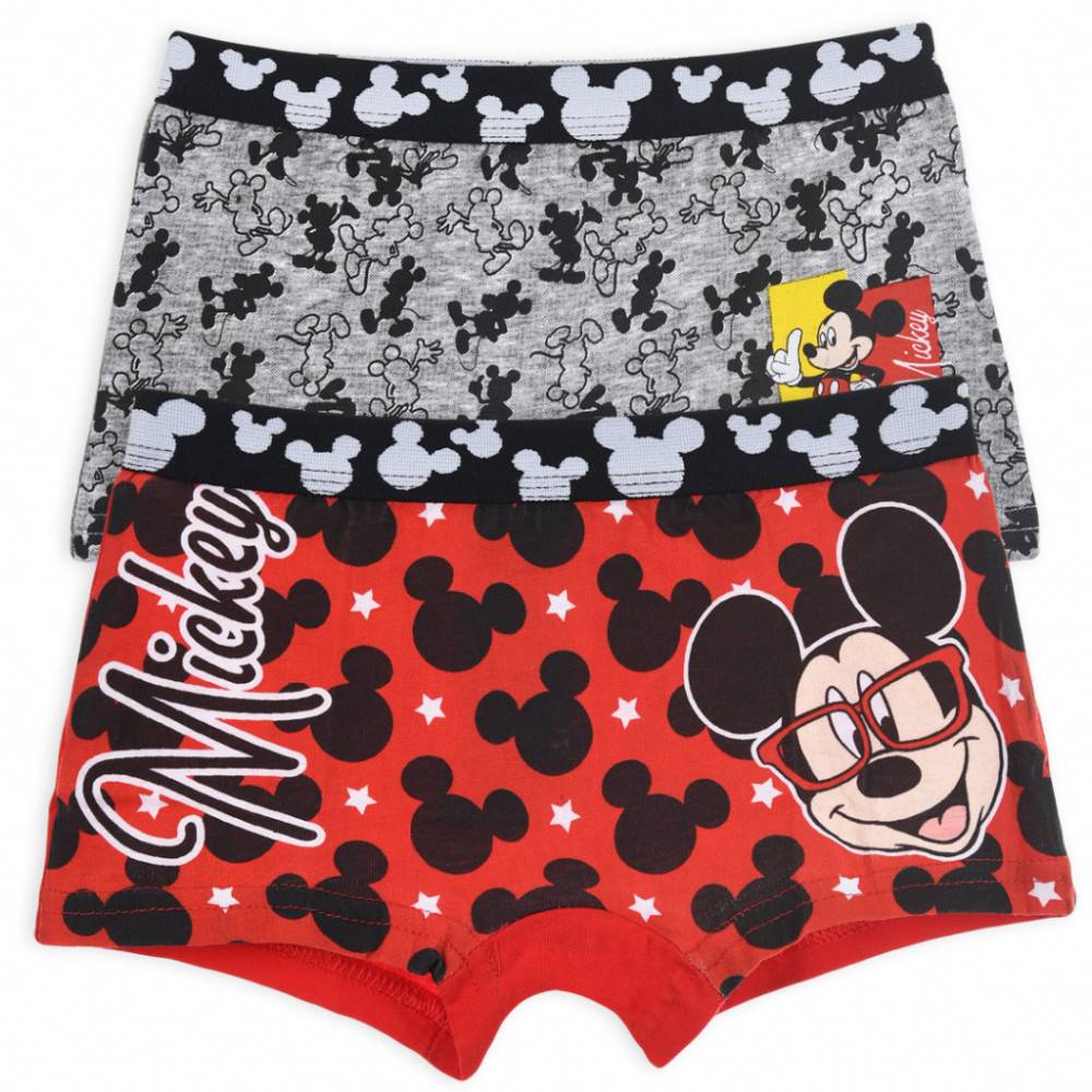 Disney Mickey barnboxershorts 2-pack 6/8 år