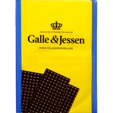 Galle & Jessen pålægschokolade, mørk