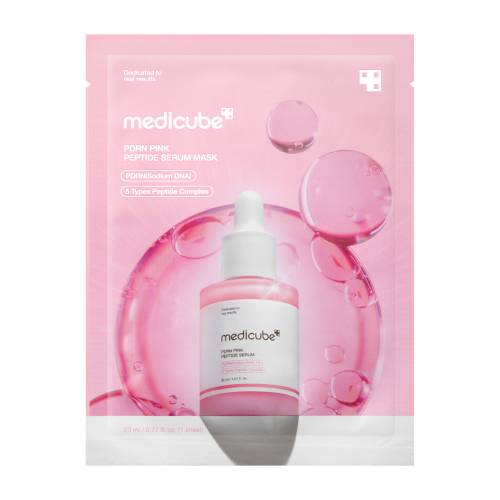 medicube - PDRN Pink Peptide Serum Mask - 23ml - No Color