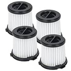 Puupaa Hepa filter ersättning för WORX WX030/WX030.9, dammsugarfilter rengöringsverktyg tillbehör, tvättbara filterdelssats (4-pack)