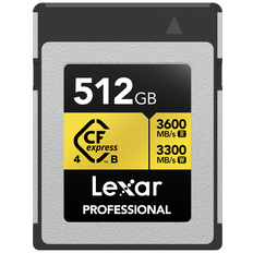 Lexar Professional CFexpress 4.0 Pro Gold - 3600MB/s - 512GB