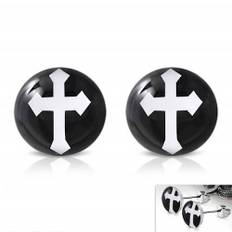 Cross tecken stud.