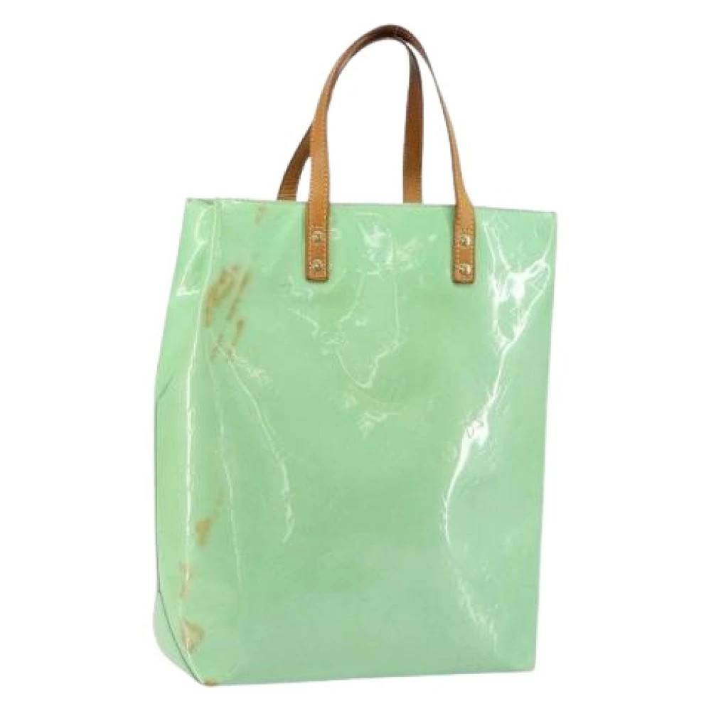 Louis Vuitton Vintage Pre-owned Vintage Tote Bag - Vintage - Dame - Grøn - ONE SIZE - Læder