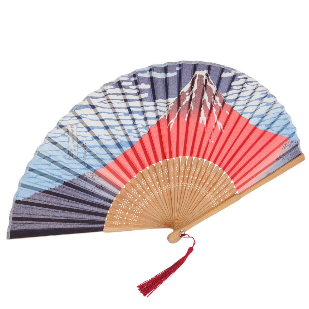 Japansk Vikbar Handfläkt I