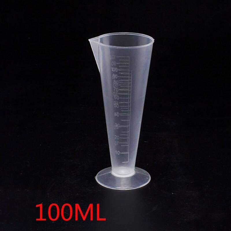 50/100/250/1000/2000/5000ml genomskinlig mätbägare av plast för att baka behållaren för flytande måttkopp - A9