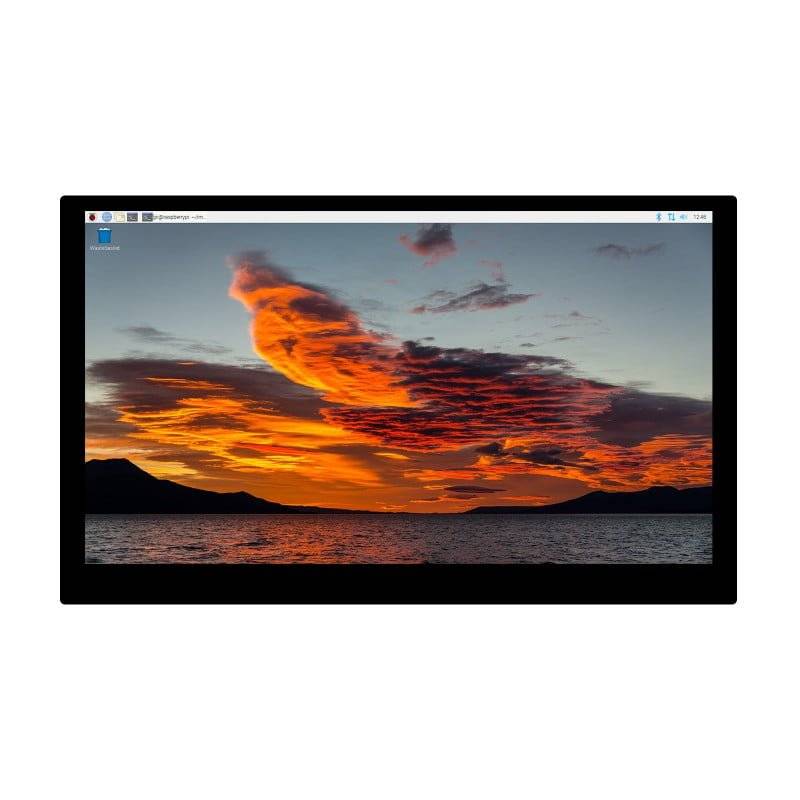 15,6" HDMI QLED Touchscreen Display til Raspberry Pi.