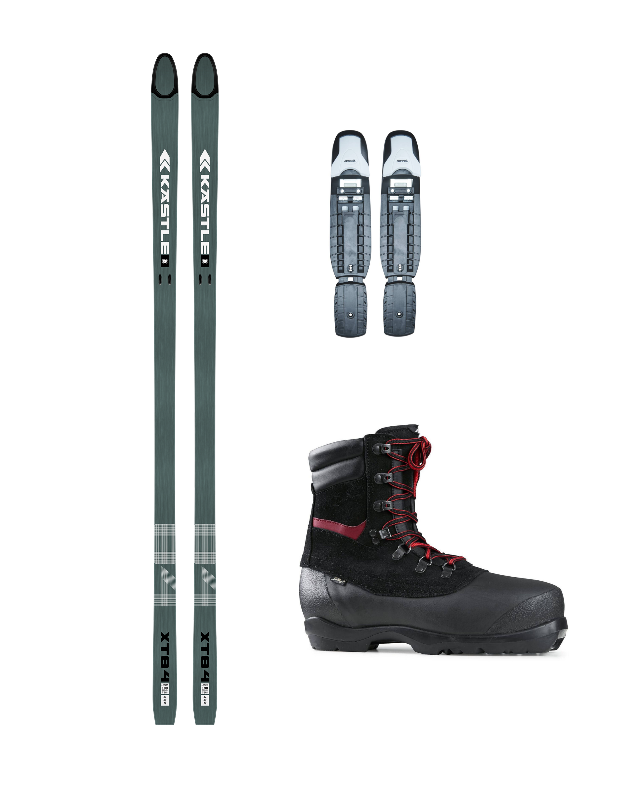 Kästle PAKET – XT84 Crown X-Skin Edgeless med BC-bindning och Pjäxor