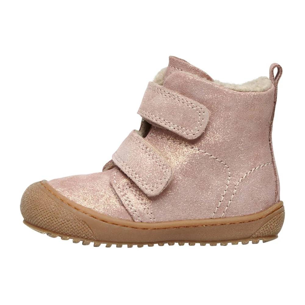 Naturino Nappa lined ankle boots Bubble VL - Kids - Dame - Lyserød - 19 EU - Suede