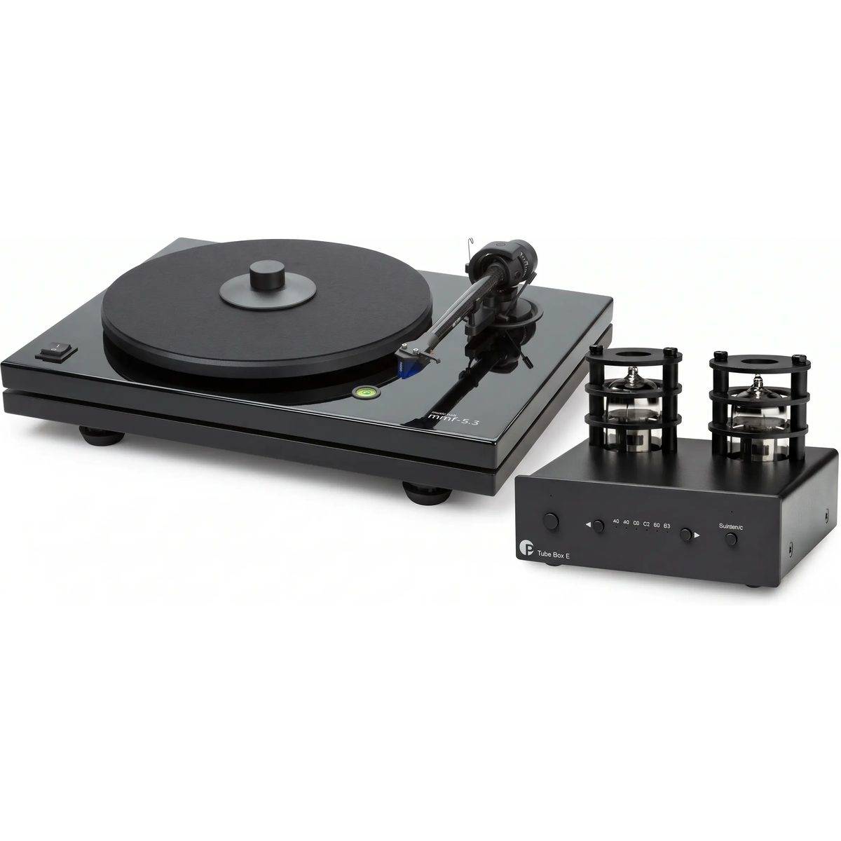 Music Hall + Pro-Ject MMF 5.3 svart + Tube Box E svart