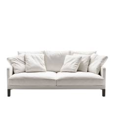 Living Divani - Dumas Sofa 220, 3 Cushions, Leather 34a Florence 70 - Sofaer - Piero Lissoni