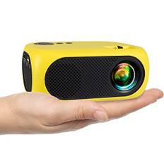 ANKOUJA Mini Beamer, Tragbarer Heimkino Projektor für Handy, HDMI AV Kompatibel mit DVD, Firestick, Laptop, PC, PS4, Xbox