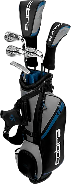 Cobra Cobra Junior 7-9 Box Set Golfklubbor Black/Blue - ONE SIZE