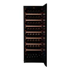 Pevino Majestic Display 159 flasker - 1 zone - Sort glasfront