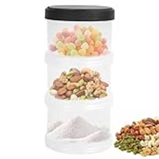 Formula Container Box - Multifunktionell Organizer, lätt att använda | Perfekt för föräldrar på språng, håller maten fräsch, perfekt att bära