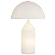Oluce Atollo 235 Bordslampa 70 Cm Opal - Bordslampor Metall Opal - L0235 BI