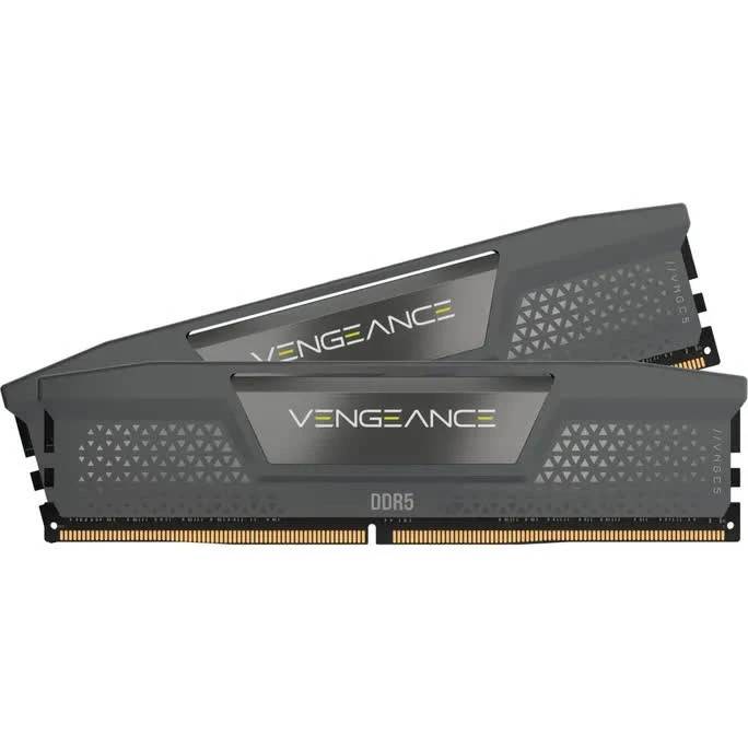Corsair Vengeance DDR5 RAM Kit - 32GB (2x16GB), 6000MT/s, CL30, 1.4V - Sort