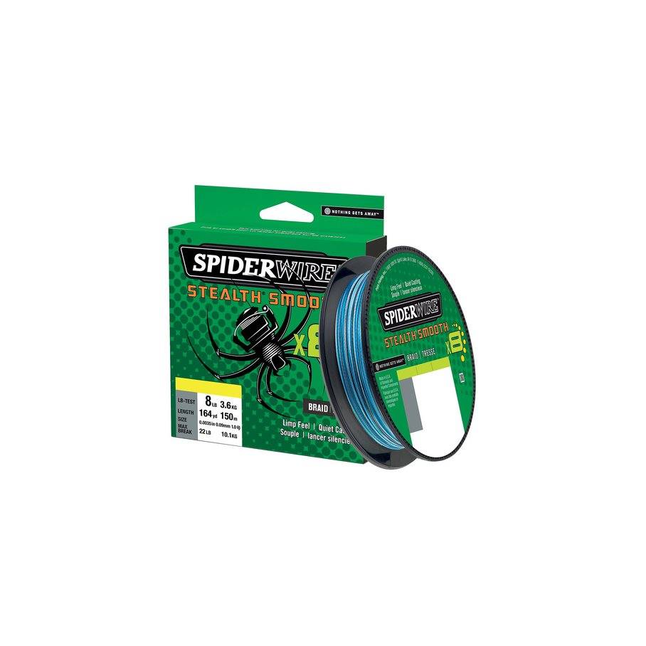 Spiderwire 150 m Flätlina Blue Camo