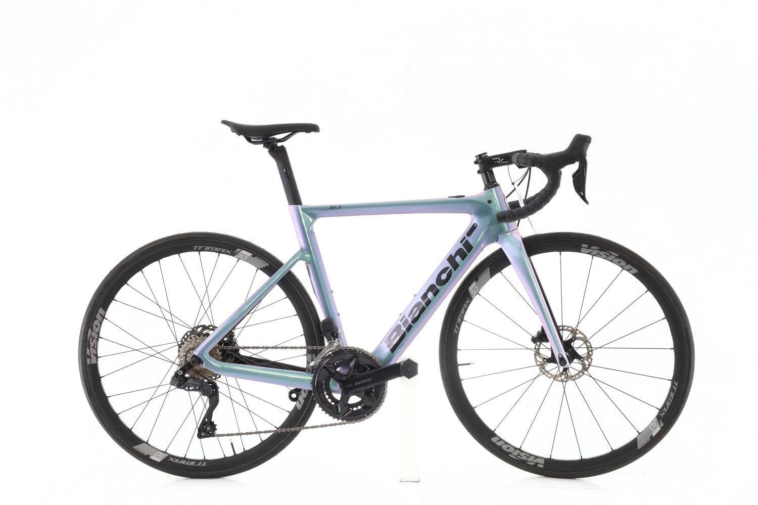 Bianchi Aria e-Road 2024 - Shimano 105 Di2 12sp - FSA Vision Trimax