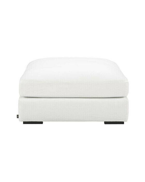 Tulum Ottoman Colonella White