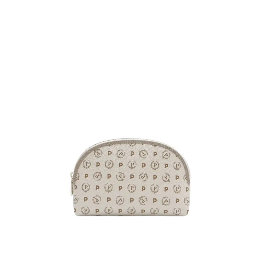 Pollini Heritage Logo Classic Pouch - Tasker - Dame - Beige - ONE SIZE - Uld