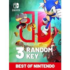 Best of Nintendo – Random 3 Keys (Nintendo Switch) - Nintendo eShop Key - EUROPE