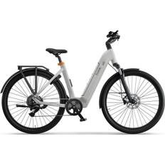 Elcykel Ecoride Tripper 4 Framhjulsmotor Lågt Insteg White m 2025
