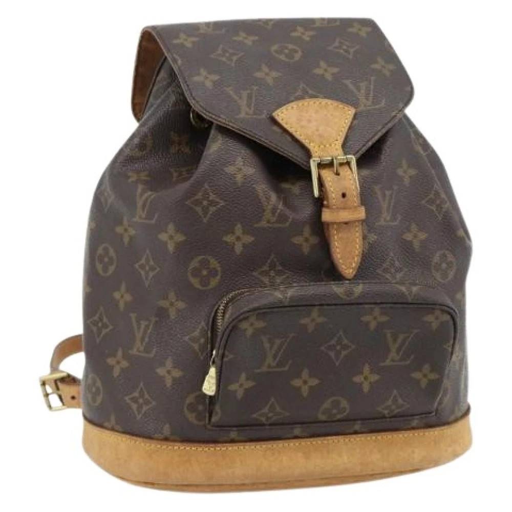 Louis Vuitton Vintage Pre-owned Vintage Rygsæk - Vintage - Dame - Brun - ONE SIZE - Uld