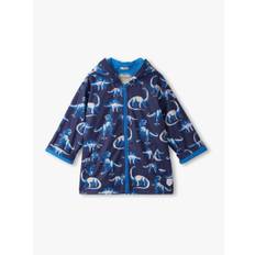 Hatley Hatley Blue Painted Dinos Colour Chaning Rain Jacket