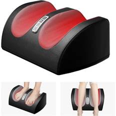 Shiatsu Fodmassageapparat med Varme, Fod- og Lægmassageapparat med Massagerulle, Dybvævsmassageapparat til Fodmassage og Lægmassage, Gaver f