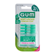 GUM Soft Picks Comfort Flex Cool Mint Large 40ST