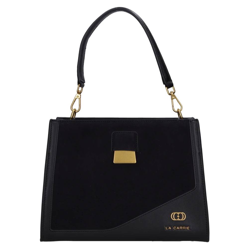 La Carrie Irregular Medium Bag - Tasker - Dame - Sort - ONE SIZE - Uld