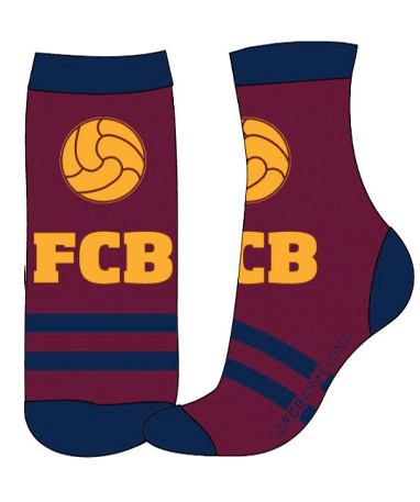 Fc Barcelona strømper til børn (23-30) 23-26 Lilla.