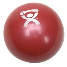 Cando Plyometrisk Viktboll, röd, 1,5 kg | Alternativ till hantlar