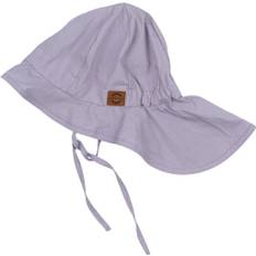 Mikk-Line Summerhat Long Neck Solid Stl. 45 (6/12M) unisex - Solhatt Från Magasin - Lavender Aura (45 (6/12M))