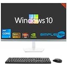 SIMPLETEK - All in one PC 24" FHD 60Hz Core i5 Windows 10 | 8 GB RAM SSD 240 GB | Hem, Arbete