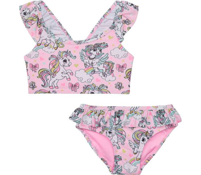 Unicorn MR bikini, UNICORN AOP, Barn, 110-116
