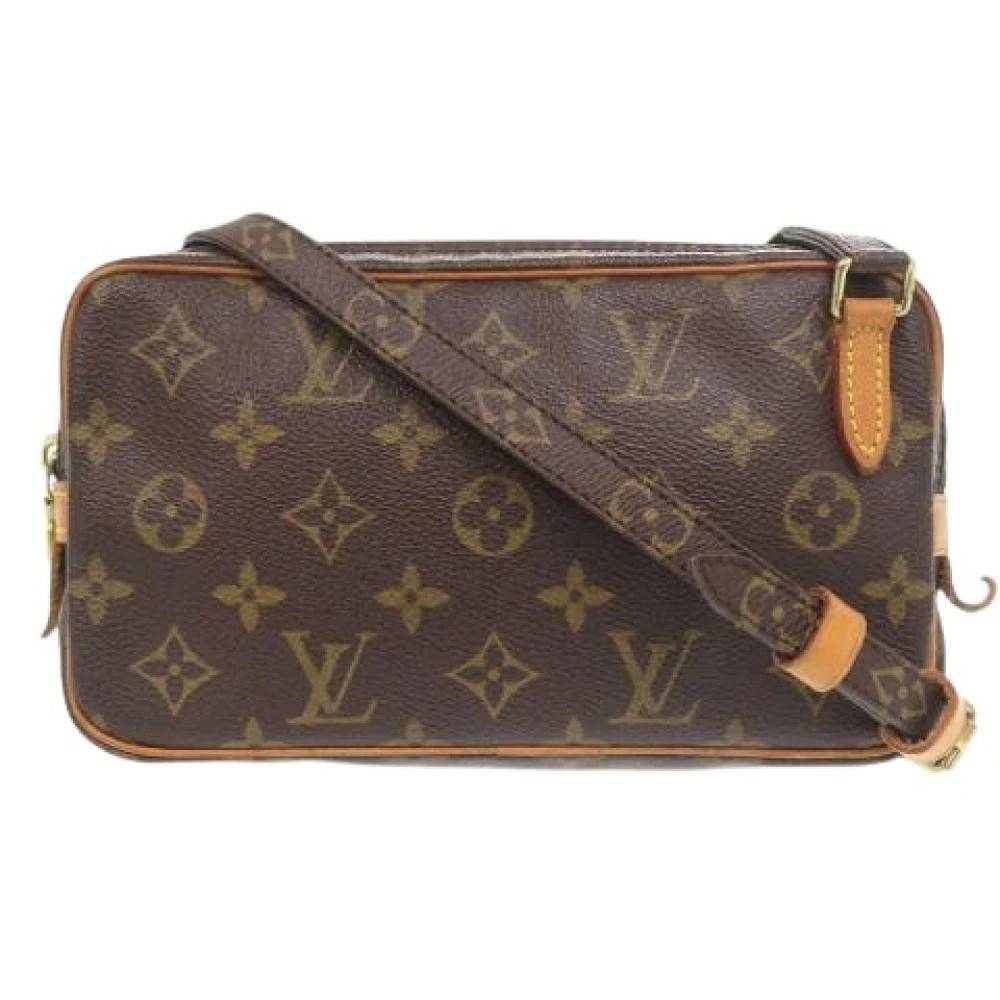 Louis Vuitton Vintage Pre-owned Vintage Canvas Crossbody Taske - Vintage - Dame - Brun - ONE SIZE - Tyl