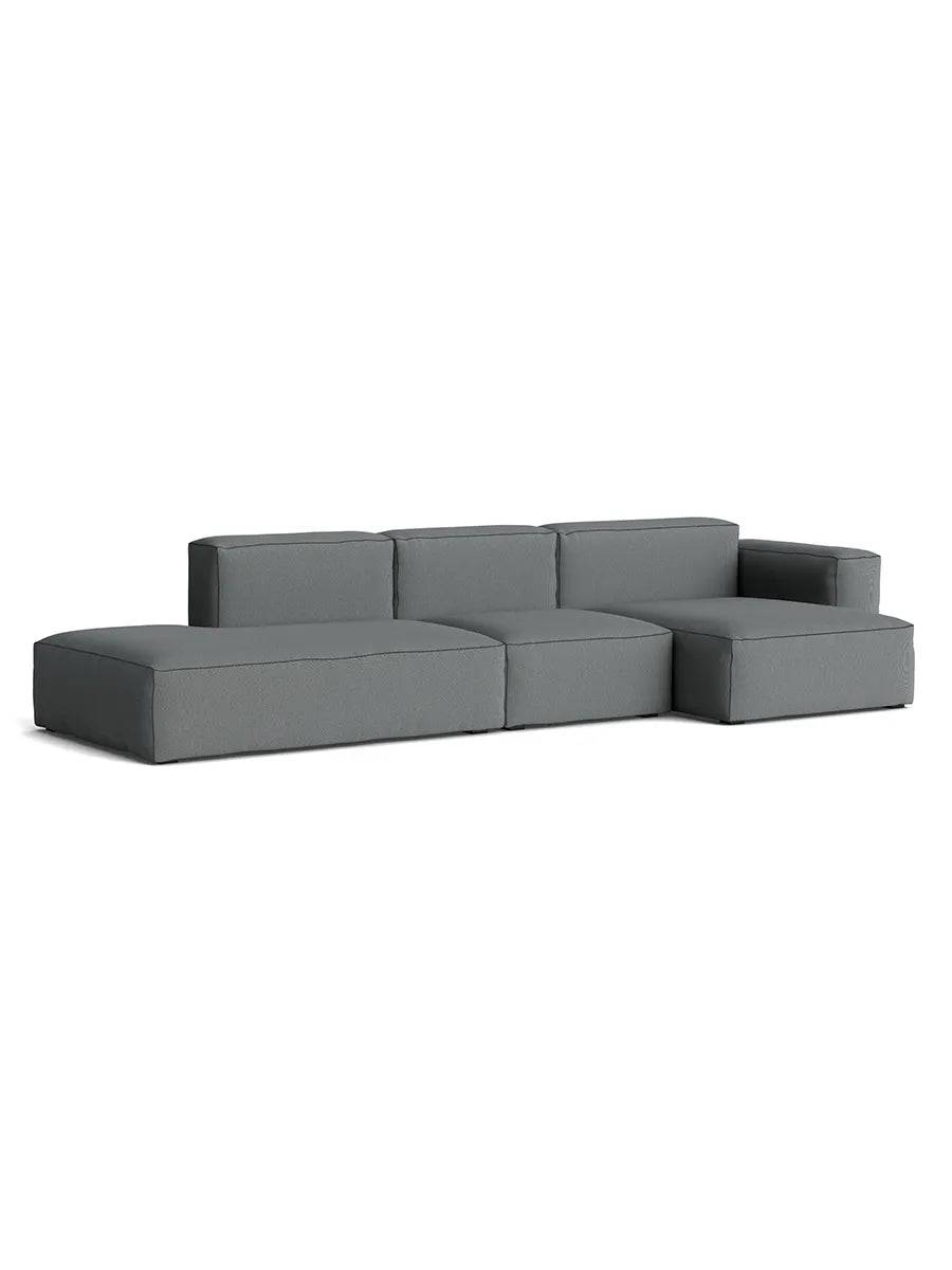 Mags Soft Low 3 pers. sofa, kombination 4, højre fra Hay Remix - Jacobsen Plus