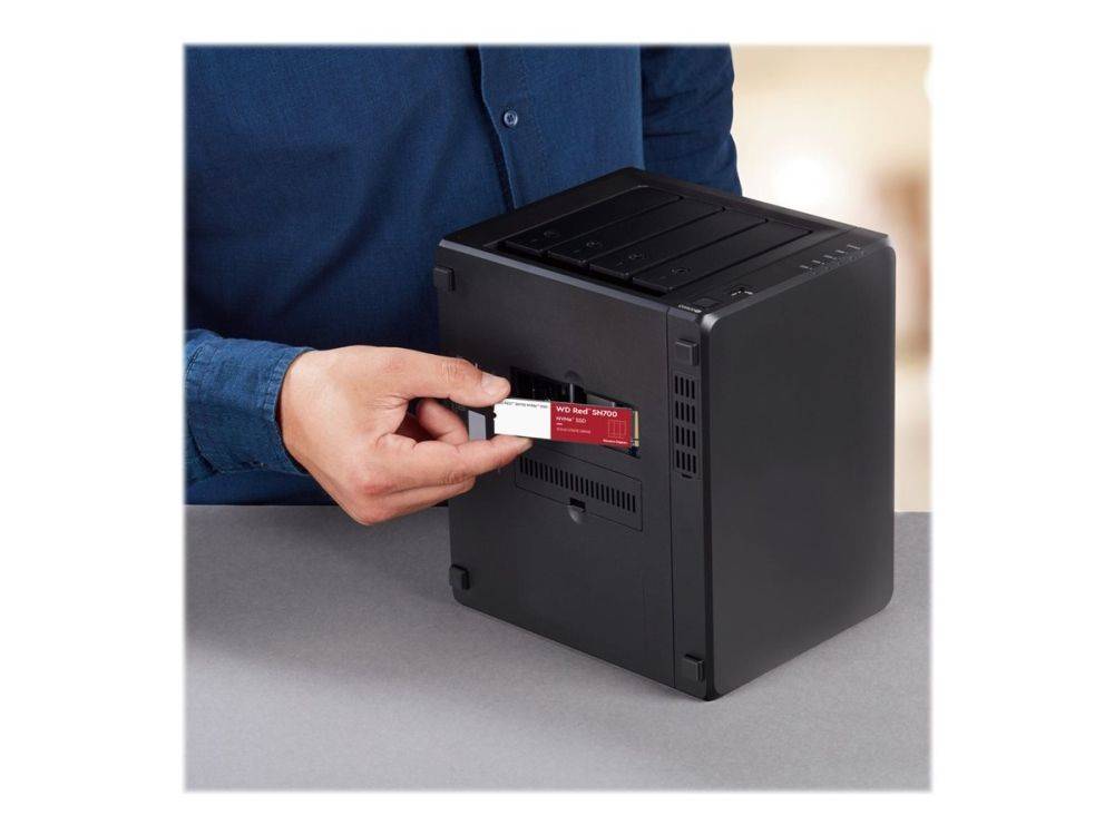 WD Red SN700 WDS500G1R0C - SSD - 500 GB - inbyggd - M.2 2280 - PCIe 3.0 x4 (NVMe)
