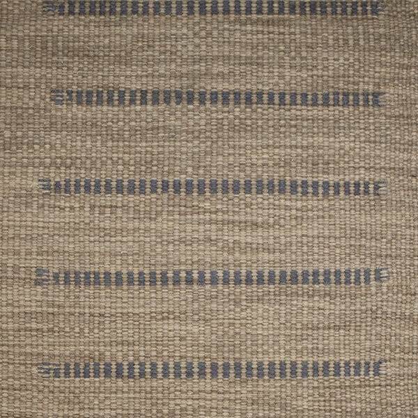 C Olesen C. Olesen Kelim Tæppe - Mista Stripe - 60 x 90 cm - Sand/Silver